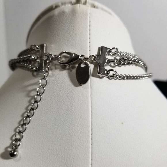 Charming Charlie multi strand waterfall necklace 1.1366 - Picture 5 of 6